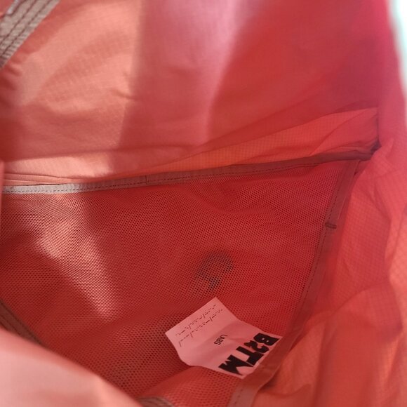 Baboon to the Moon Triangle Tote Crossbody Peach Orange 18 L B2TM - Picture 8 of 9